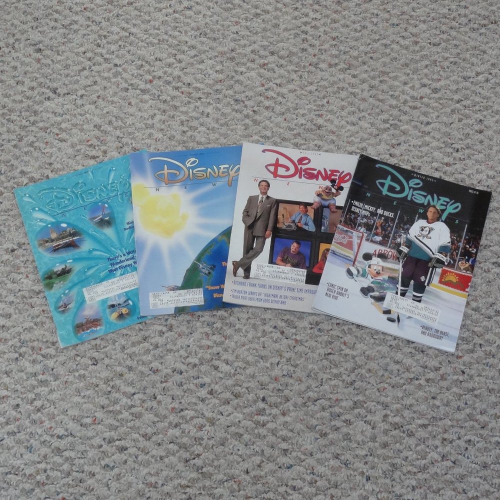DISNEY NEWS ~ MAGAZINE ~ 1993